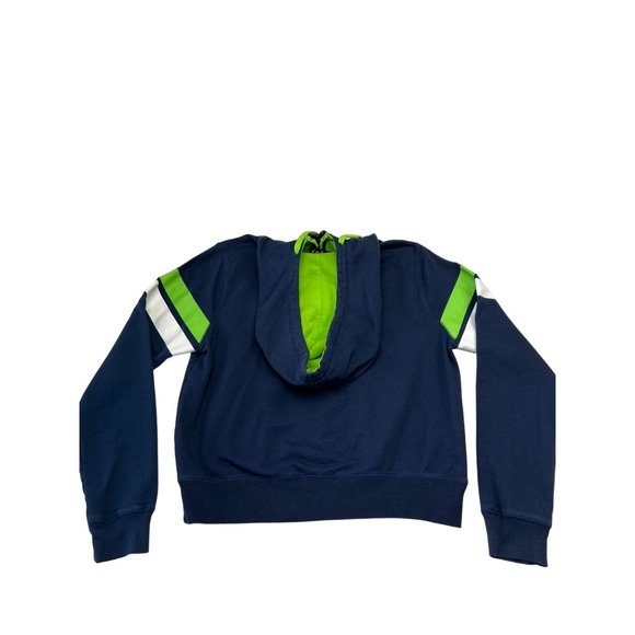 Seattle Seahawks Team Lady 12 Sweatshirt Hoodie Long Sleeve Unisex Kids Small - Picture 2 of 6